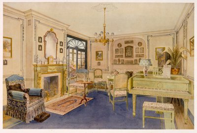 Salon - Adam-Revival-Stil von Richard Goulburn Lovell